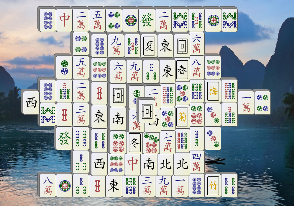 Mahjong Solitaire unblocked — free online game, play at school